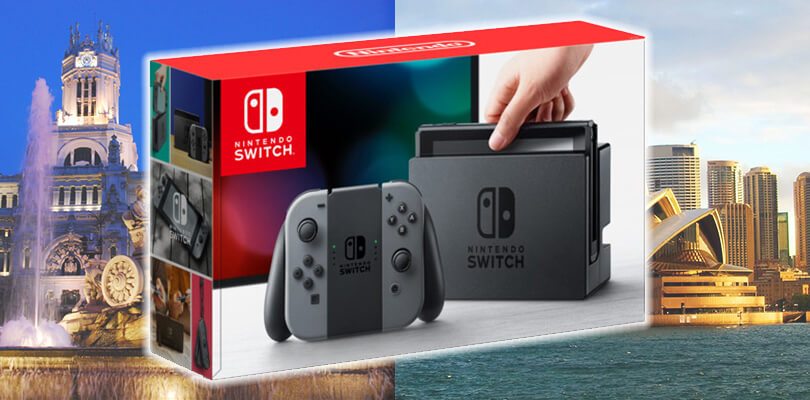 Record di vendite per Nintendo Switch anche in Oceania e Spagna