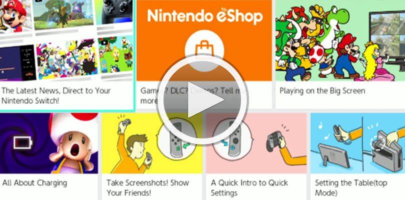 [VIDEO] Ecco il Nintendo eShop e la funzione Notizie di Nintendo Switch
