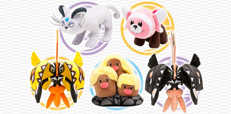 Nuovi articoli ed uno speciale peluche sono in arrivo nei Pokémon Center giapponesi