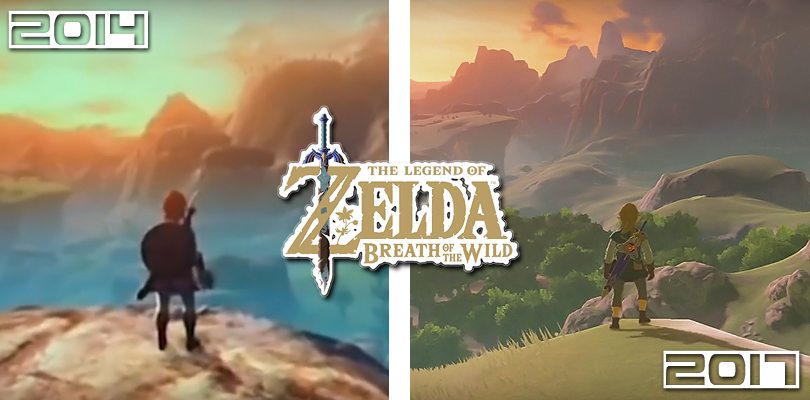 Quanto è cambiato Zelda: Breath of the Wild dalla sua anteprima del 2014 fino ad oggi?