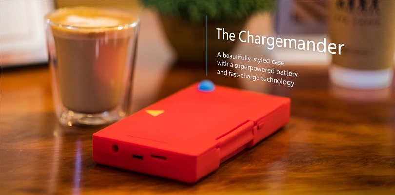 Nuovo upgrade per Chargemander, il Battery Case per smartphone a forma di Pokédex