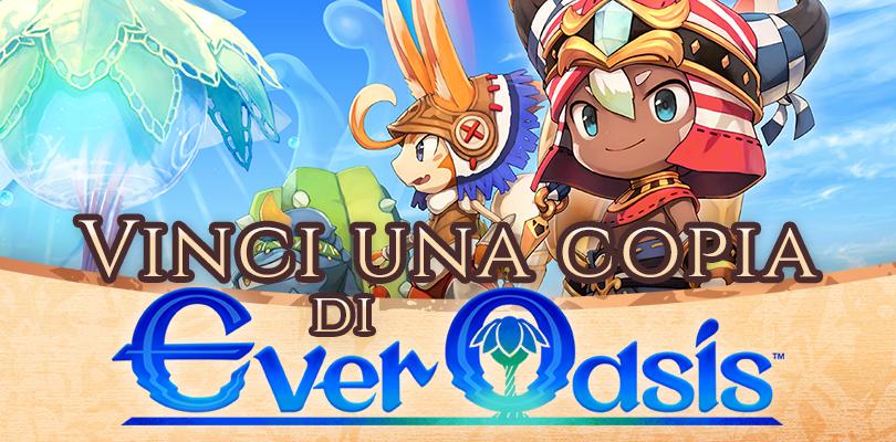 Vinci una copia di Ever Oasis con il tuo account Instagram!