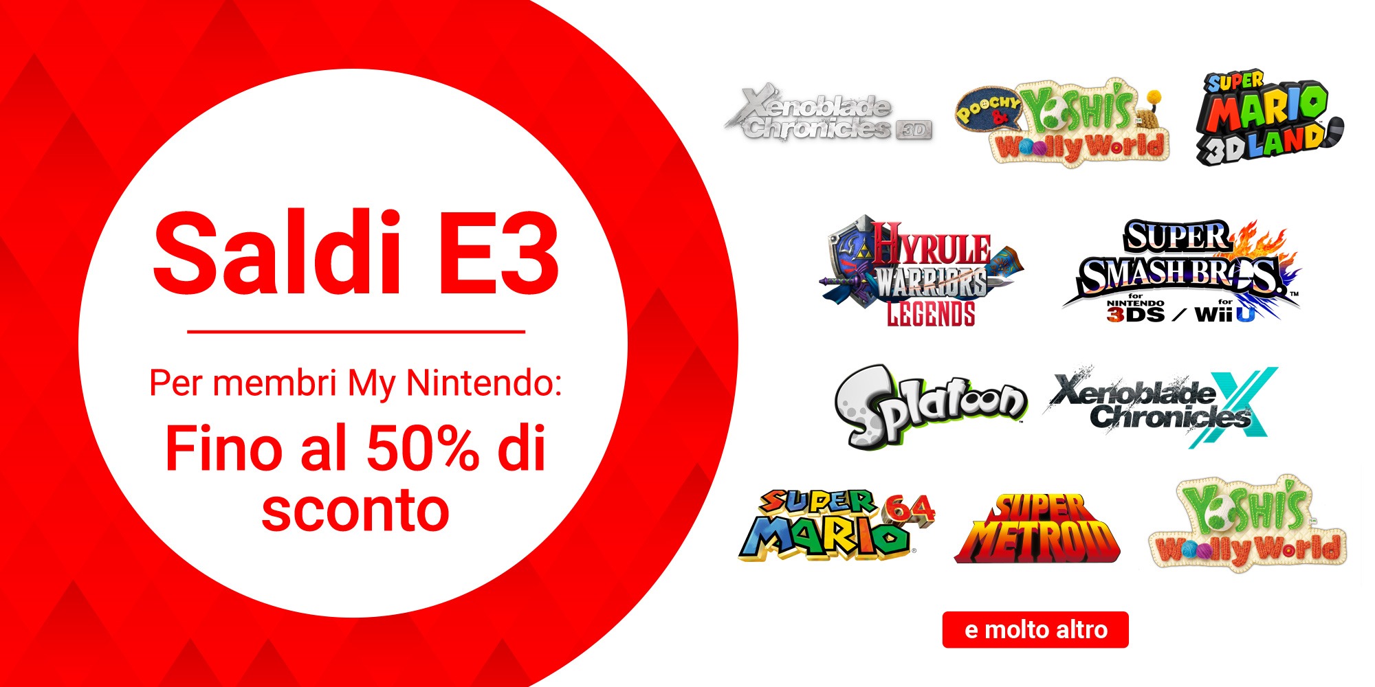 Iniziano i saldi dedicati all'E3 2017 sul Nintendo eShop