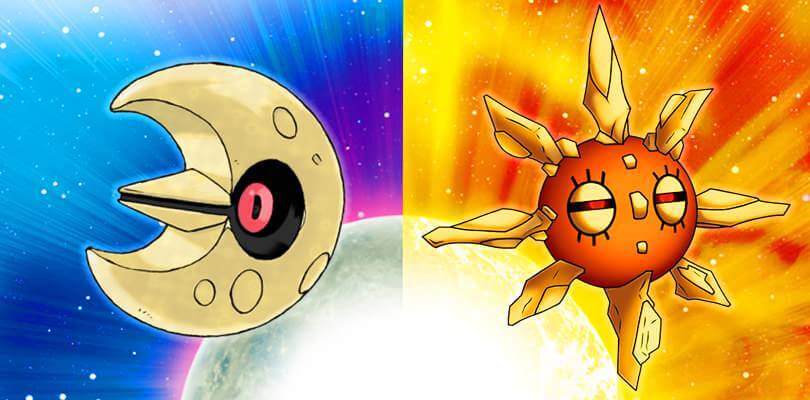 Inizia in Giappone una distribuzione di Solrock e Lunatone per Pokémon Sole e Luna