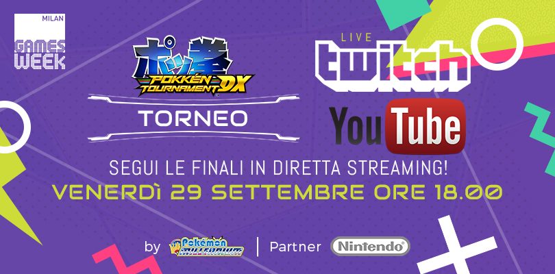 Segui il torneo di Pokkén Tournament DX della Milan Games Week in diretta streaming