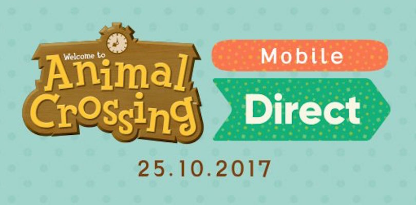 Animal Crossing Mobile sarà svelato il 25 ottobre in un Nintendo Direct dedicato