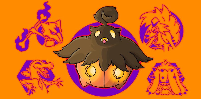 Disponibili i modelli a tema Pokémon per personalizzare le zucche di Halloween