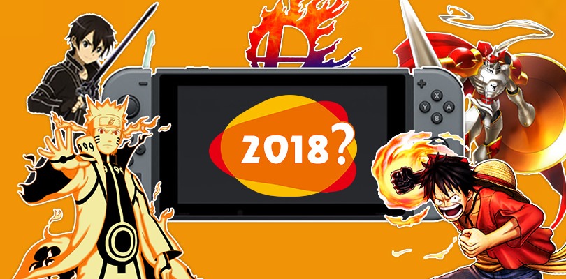 Bandai Namco annuncerà tre nuovi titoli per Nintendo Switch nel 2018