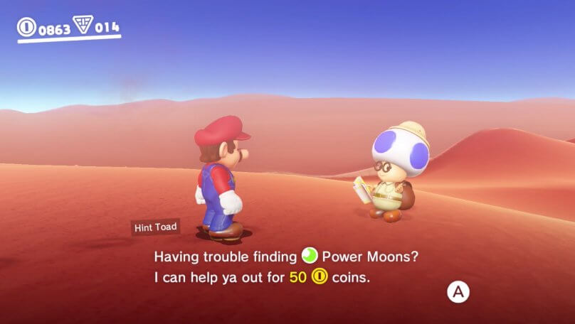 La mappa di Toad in Super Mario Odyssey nasconde un riferimento al passato