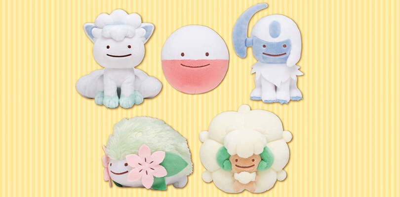 Nuovi prodotti dedicati a Ditto, peluche e tanto altro in arrivo nei Pokémon Center