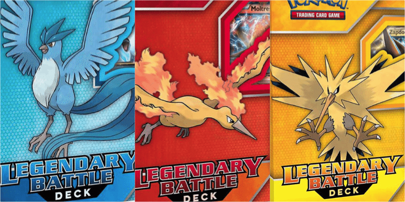 Ecco I Legendary Battle Deck Di Articuno Moltres E Zapdos Pokémon Millennium 