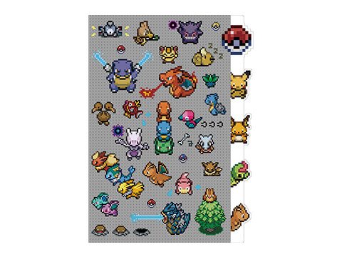 Prodotti Pokemon Center - linea sprite quaderno1 - Pokémon Millennium