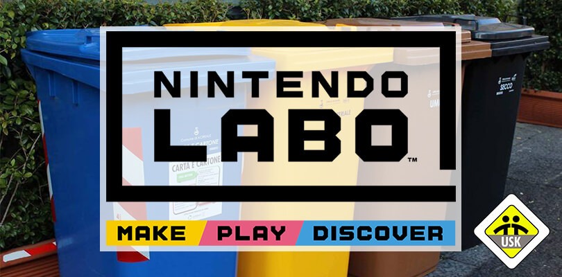 Nintendo Labo scambiato per spazzatura: una ditta di pulizie rischia di buttare i kit nell'immondizia