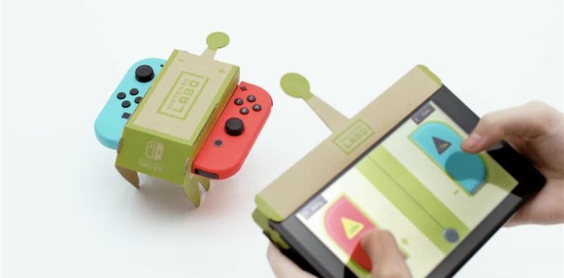 Con Nintendo Labo potrai programmare il tuo robot personale!