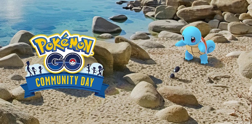Confermato l'arrivo di Squirtle con gli occhiali da sole durante il Pokémon GO Community Day