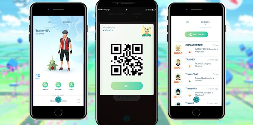 Arrivano i QR Code per aggiungere gli amici su Pokémon GO - Pokémon