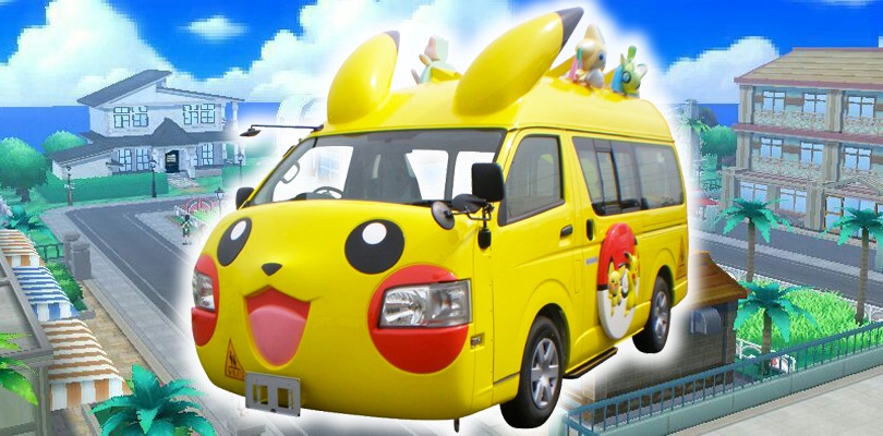 Disponibile in Giappone un minibus dedicato a Pikachu