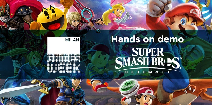 Super Smash Bros. Ultimate: il picchiaduro definitivo si mostra alla Milan Games Week