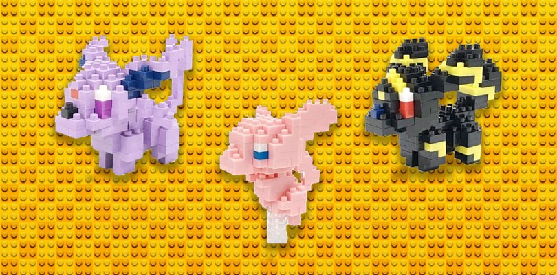 In arrivo una nuova serie di Nanoblock dei Pokémon - Pokémon Millennium