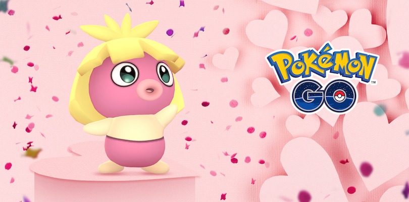Pokémon GO festeggia San Valentino con Happiny, uno Spinda speciale e nuovi cromatici