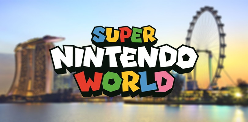 Super Nintendo World rinnova il logo e aprirà anche a Singapore