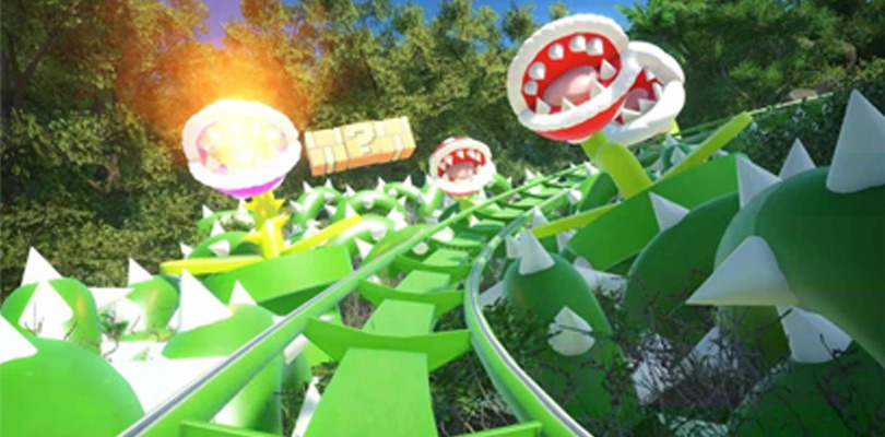 Super Mario: realizzata montagna russa sul videogioco Planet Coaster