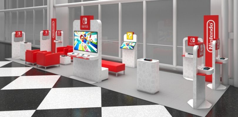 Delle lounge dedicate a Nintendo Switch stanno arrivando negli aeroporti americani