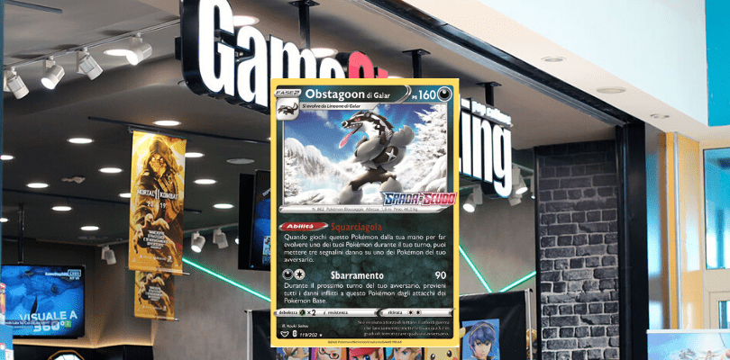 Da GameStopZing è disponibile la carta promo di Obstagoon di Galar