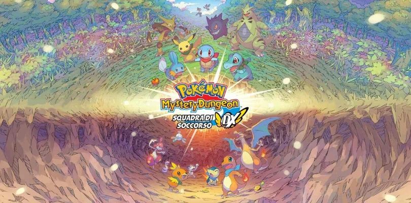 Disponibile Pokémon Mystery Dungeon: Squadra di Soccorso DX su Nintendo Switch