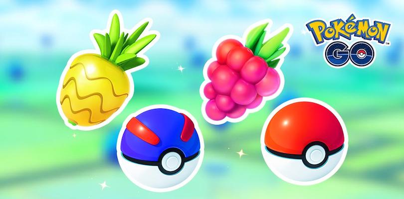 Un nuovo box di Bacche e Poké Ball acquistabile a una Pokémoneta su Pokémon GO