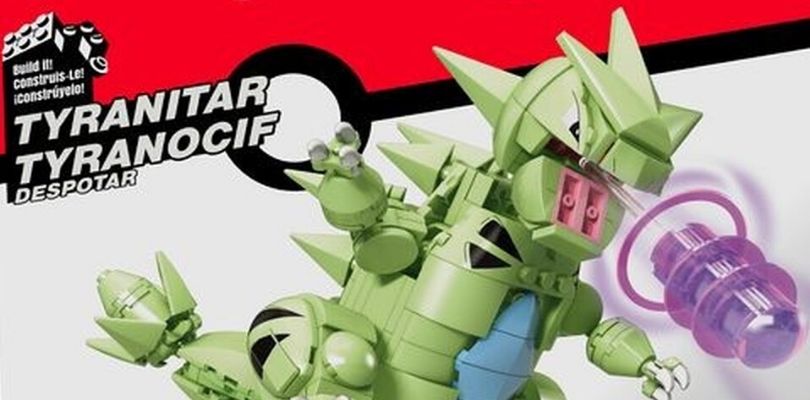 Svelati i Mega Construx di Tyranitar e tanti altri Pokémon