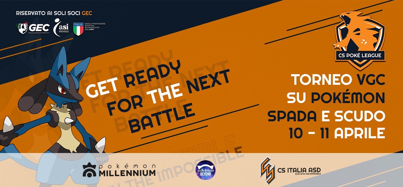 Annunciato il secondo torneo della POKÉ LEAGUE di CS ITALIA e Pokémon Millennium!