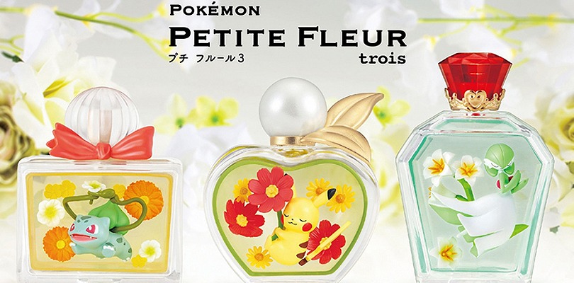 Re-Ment lancia delle nuove statuette Pokémon ispirate a boccette di profumo