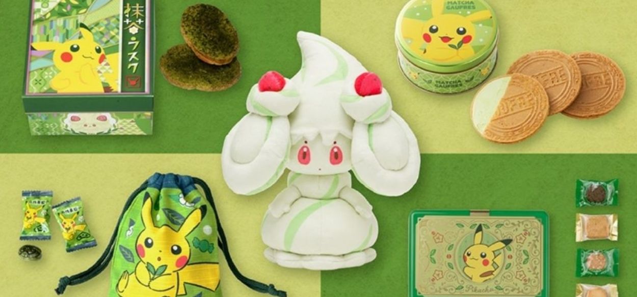 Dolci e altri prodotti dedicati al matcha arrivano nei Pokémon Center