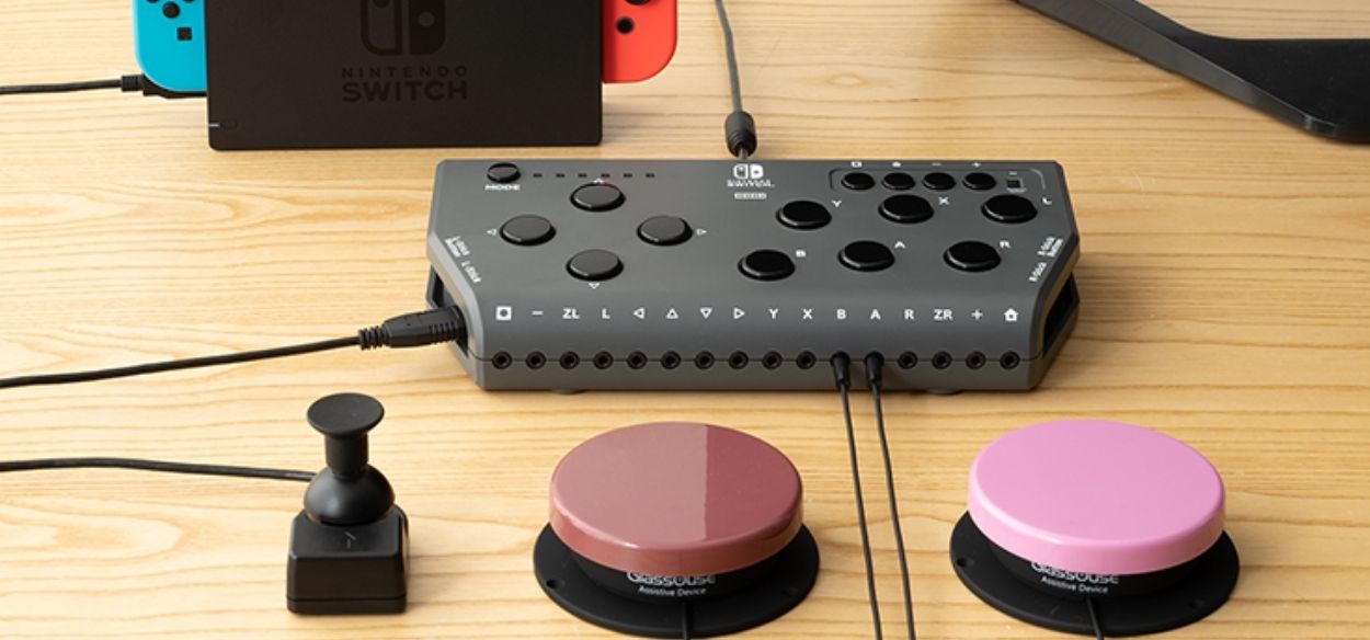 HORI crea un controller adattativo per i giocatori di Nintendo Switch con mobilità ridotta