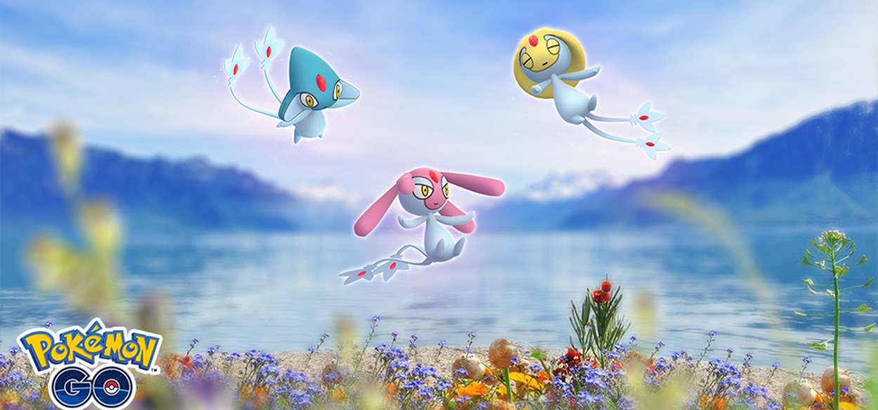 Uxie, Mesprit e Azelf faranno ritorno nei raid di Pokémon GO