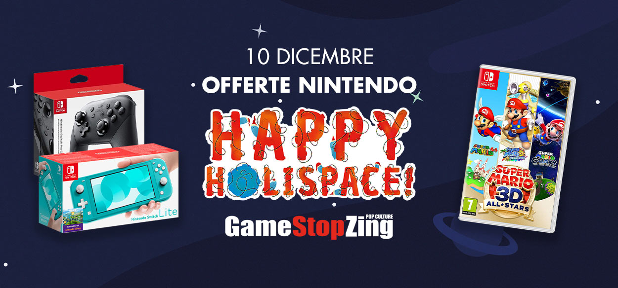 Le offerte Nintendo disponibili solo per oggi da GameStopZing