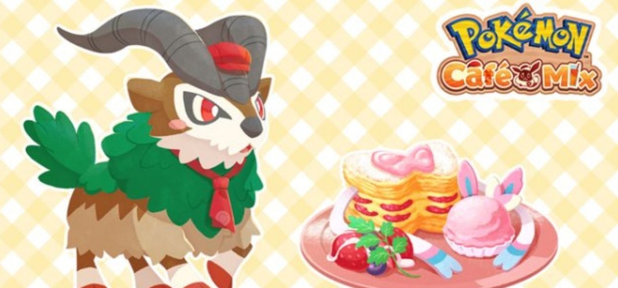 Gogoat è in arrivo in Pokémon Café Mix con nuovi ordini