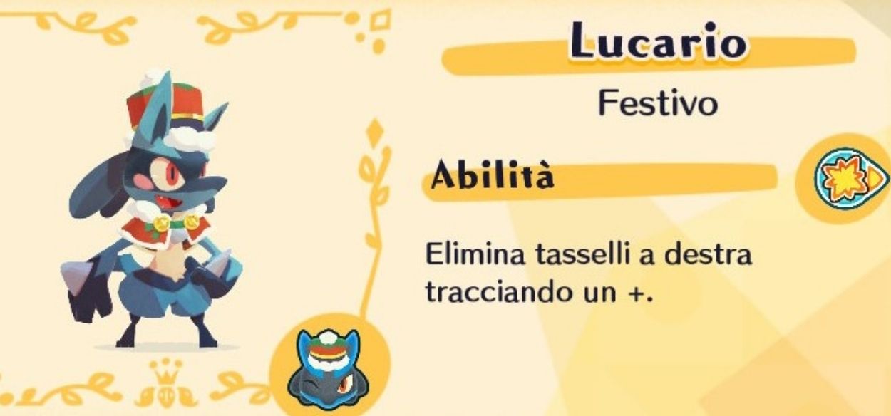 Lucario porterà l'atmosfera natalizia in Pokémon Café Mix