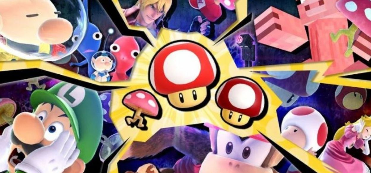 I funghi protagonisti del nuovo torneo di Super Smash Bros. Ultimate