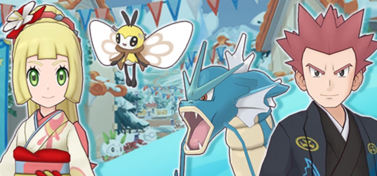 Lylia e Lance festivi portano il 2021 in Pokémon Masters EX