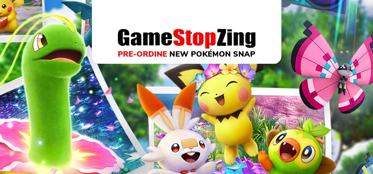 New Pokémon Snap disponibile in pre-ordine da GameStopZing