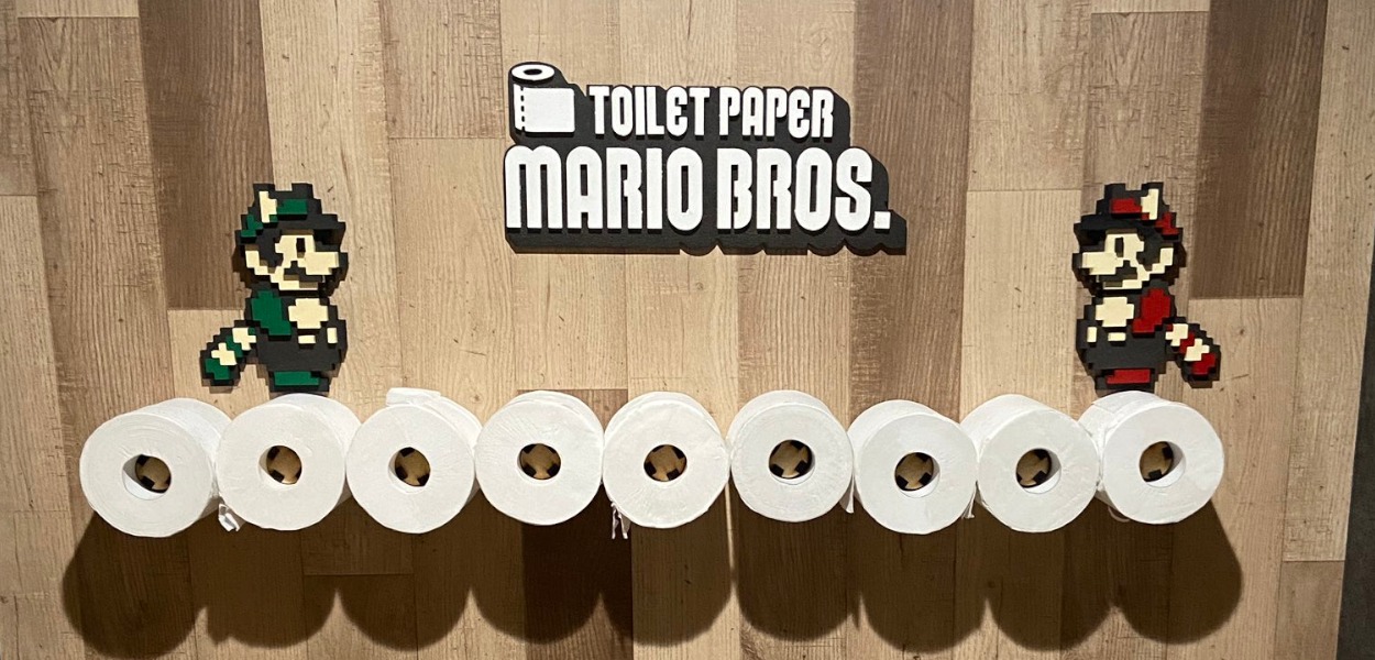 Come trasformare il tuo bagno in un livello di Super Mario