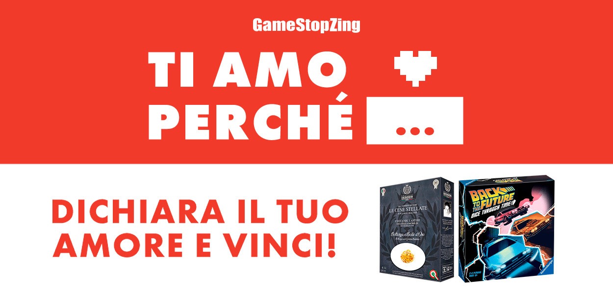 GameStopZing lancia #gszloveyou, un contest per San Valentino