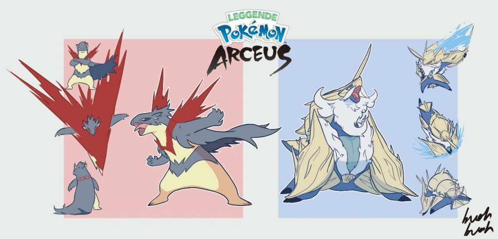 Leggende Pokémon Arceus: ecco come potrebbero essere le megaevoluzioni  secondo un fan - Pokémon Millennium