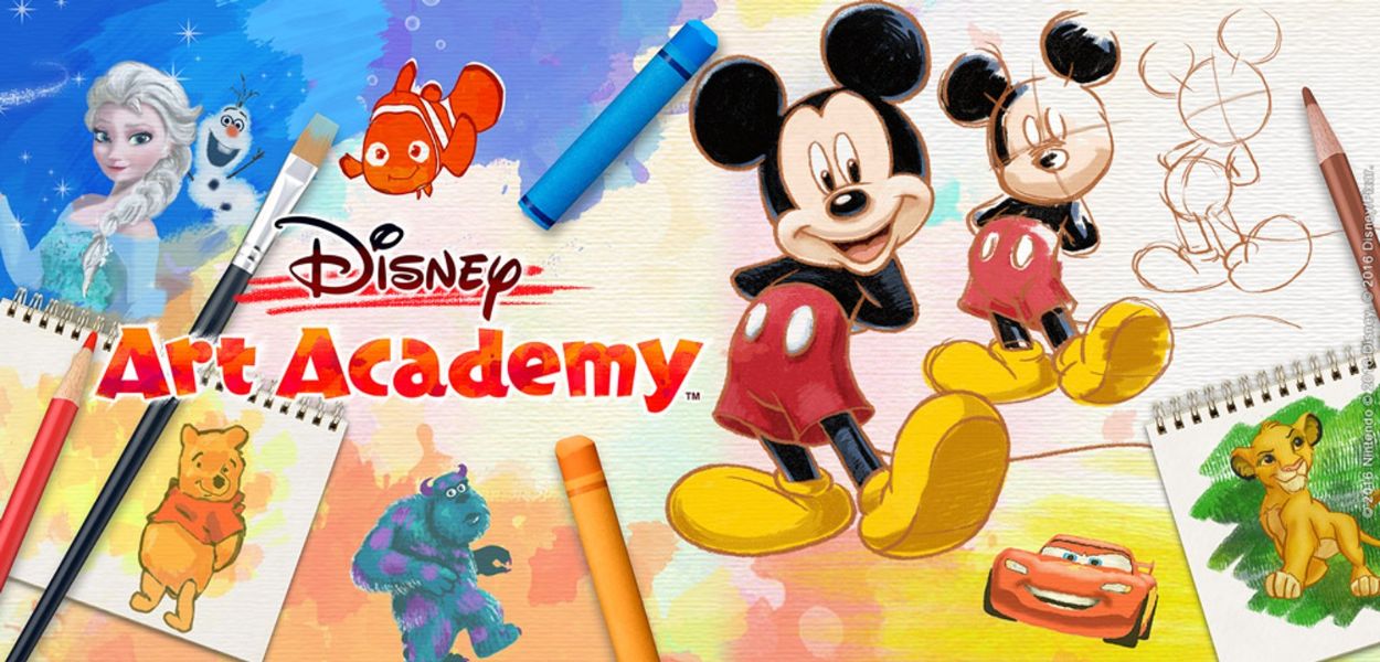 Disney Art Academy verrà rimosso dal Nintendo eShop