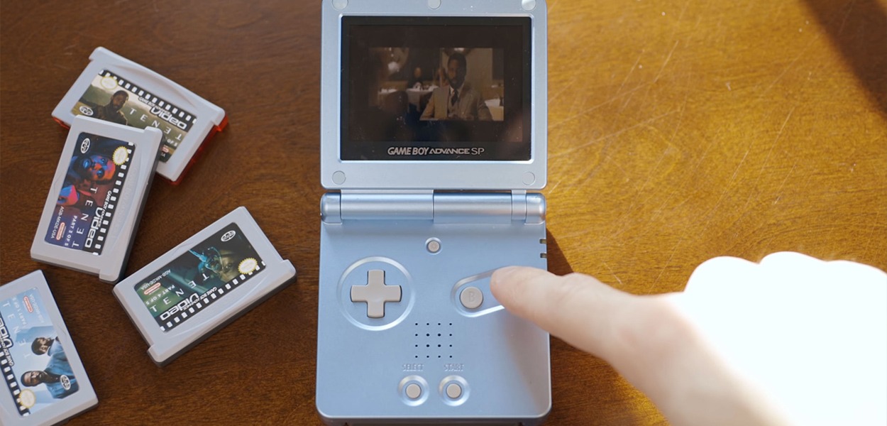 Guardare TENET su Game Boy Advance: il folle esperimento di un giocatore