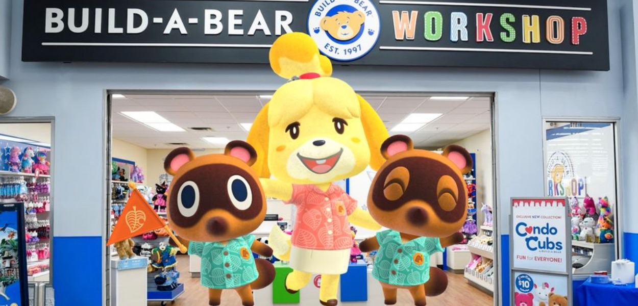 Build-a-Bear rilascia due peluche di Animal Crossing