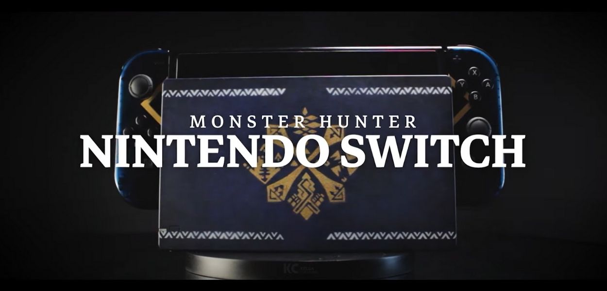 Un fan ha personalizzato la sua Nintendo Switch a tema Monster Hunter