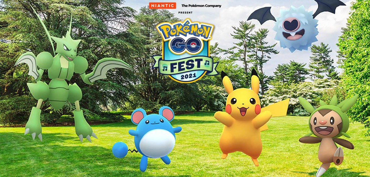 Annunciate le date ufficiali del Pokémon GO Fest 2021